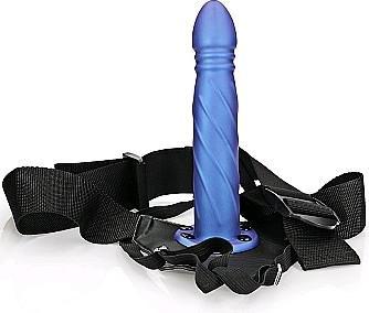 Actual product image Ouch! Twisted Hollow Strap-on - 8" / 20 cm