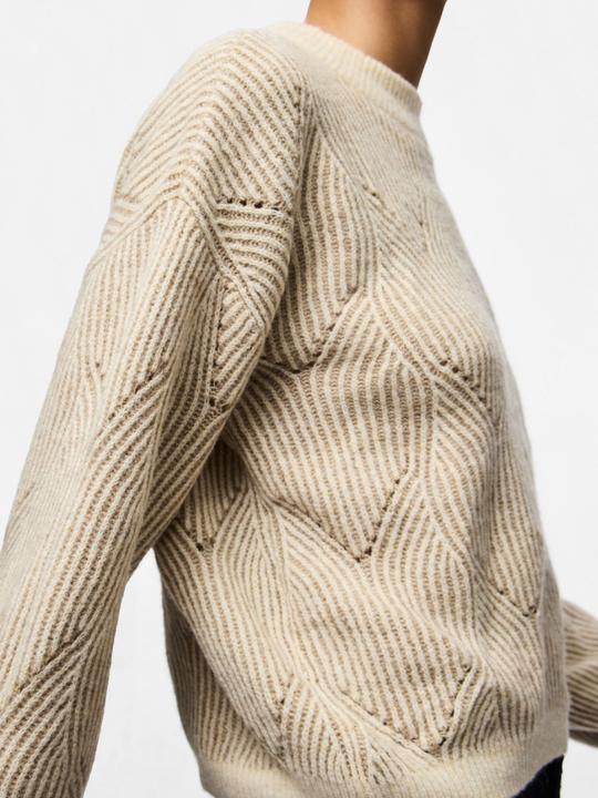 Actual product image Pieces Pcjenna Ls O-Neck Knit Noos Bc (M)