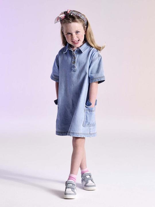 Produktbild Vertbaudet Mädchen Jeanskleid (140)