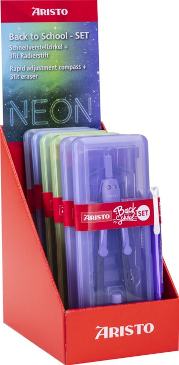Aristo BTS Combi-Set NEON,Display 6