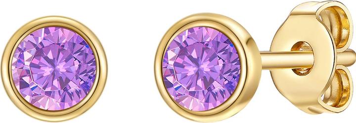Immagine prodotto Glanzstücke München Donna Argento Sterling Ametista Oro Giallo - 28713 (Argento)