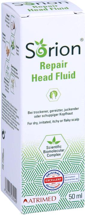Actual product image Ruehe Healthcare Sorion Head Fluid Repair Lotion for Sensitive Scalp, 50 ml solution (50 ml)