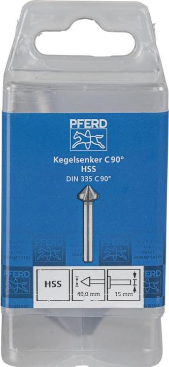 Produktbild Pferd Kegelsenker HSS DIN 335 C90° 40,0 mm (40 Millimeter)