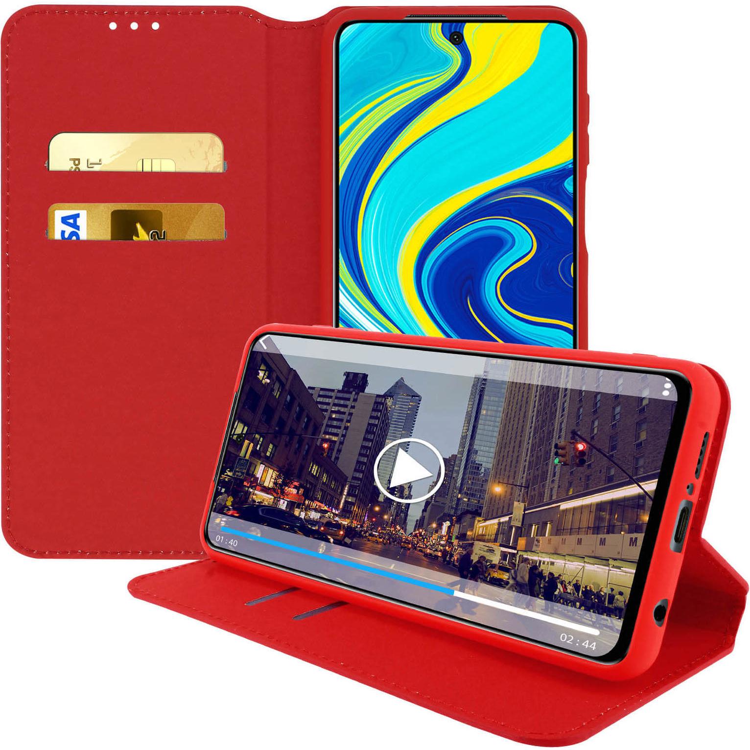 Thumbnail - Avizar Elec Series (Xiaomi Redmi Note 9S), Smartphone Hülle, Rot
