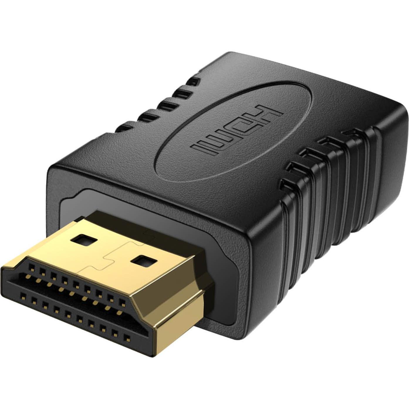 Thumbnail - Max Excell 840187 4K HDMI-Adapter (HDMI, 500 cm), Data + Video Adapter, Schwarz