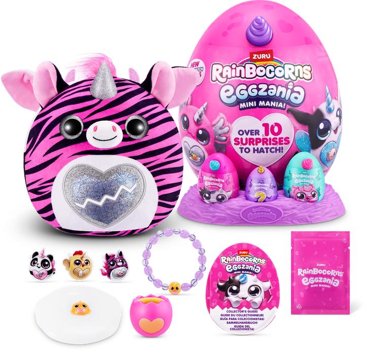 Actual product image Zuru Rainbocorns Eggzania Mini