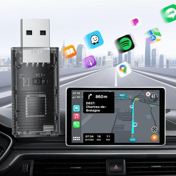 Produktbild Technaxx USB-Dongle für Car Play & Android Auto: Drahtlose Verbindung & sichere Navigation (USB)