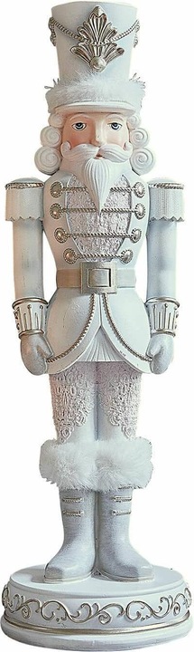 Immagine prodotto Loberon Schiaccianoci decorativo Moriette bianco/argento (1 -parte)