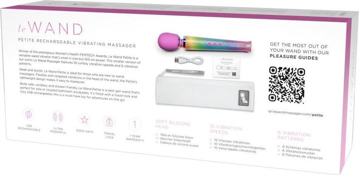 Actual product image Le Wand Rainbow Ombre Petite Massager
