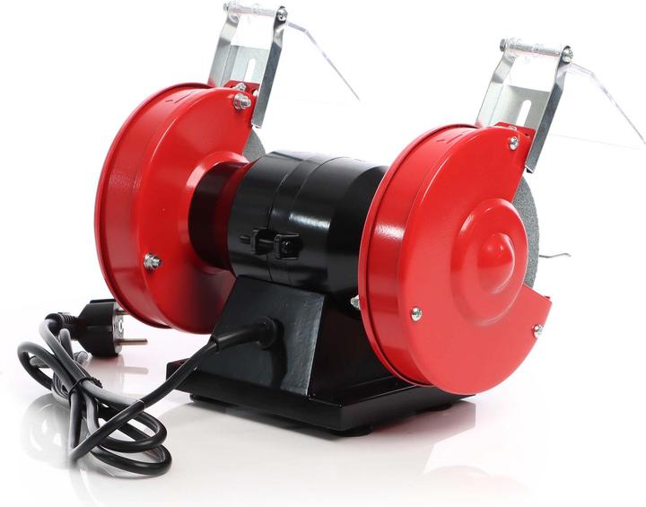 Produktbild Wiltec Doppelschleifmaschine 120W Ø125mm Doppelschleifer Schleifer Schleifgerät