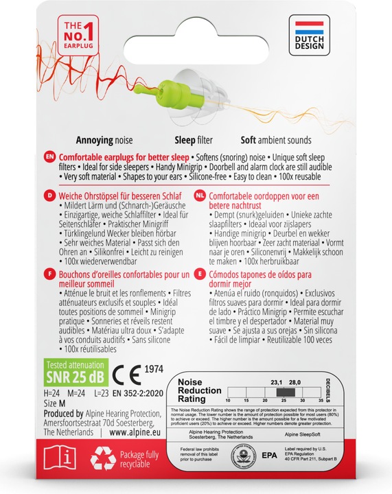 Produktbild Alpine SleepSoft+ (2 x)