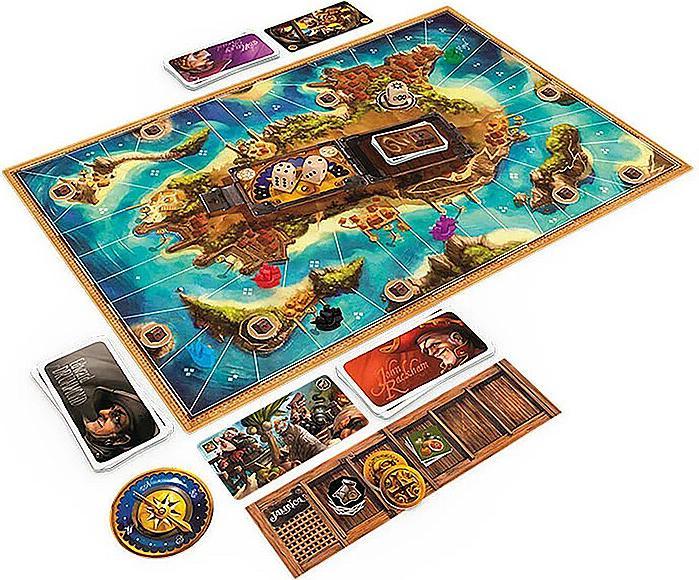 Image du produit Asmodée SCOD0076 - Jamaïque - Brettspiel, für 2-6 Spieler, ab 8 Jahren (DE-Ausgabe) (Allemand)