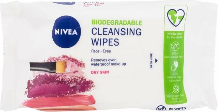 Produktbild NIVEA 3in1 Pflegende Reinigungstücher (Reinigungstücher Gesicht, 141 g)
