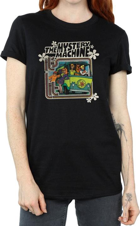 Immagine prodotto Scooby Doo Maglietta Boyfriend in cotone da donna/donna The Mystery Machine (S)