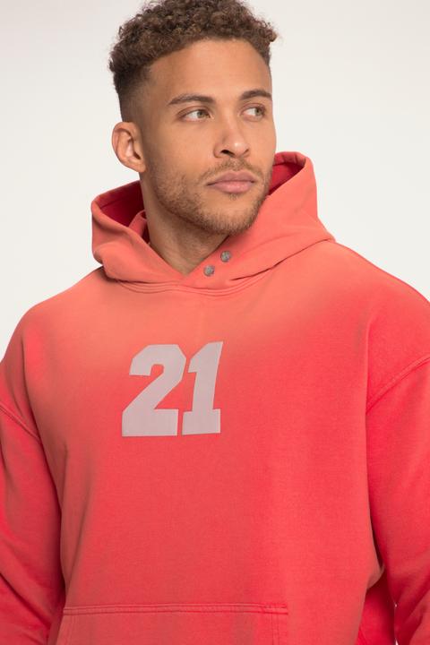 Image du produit Sthuge Hoodie mit Vintage Look, Oversized, Brustprint, Kapuze, Langarm (4XL)