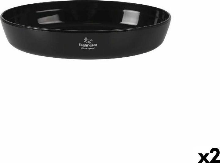 Produktbild Santa Clara Ofenschüssel Silikon Borosilikatglas Oval 30 x 21 x 6,5 cm (2 Stück) (2 x)