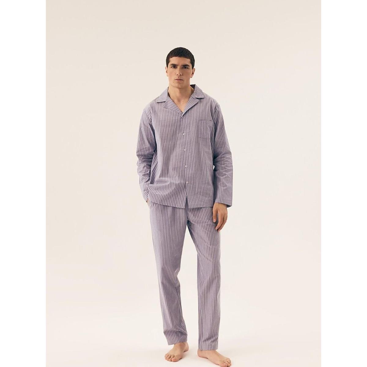Henderson, Herren, Pyjama, Pyjama, Blau, (3XL)