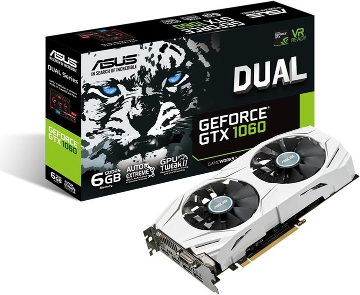 Produktbild ASUS GeForce DUAL GTX 1060 6G (6 GB)