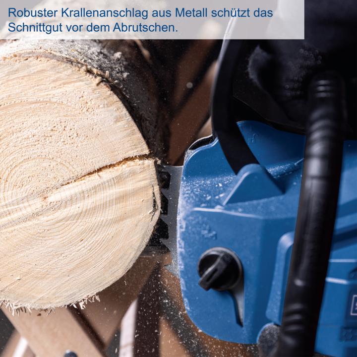 Actual product image Scheppach Battery-powered chainsaw BC-CS355Duo-X (DIY) (Battery chain saw)