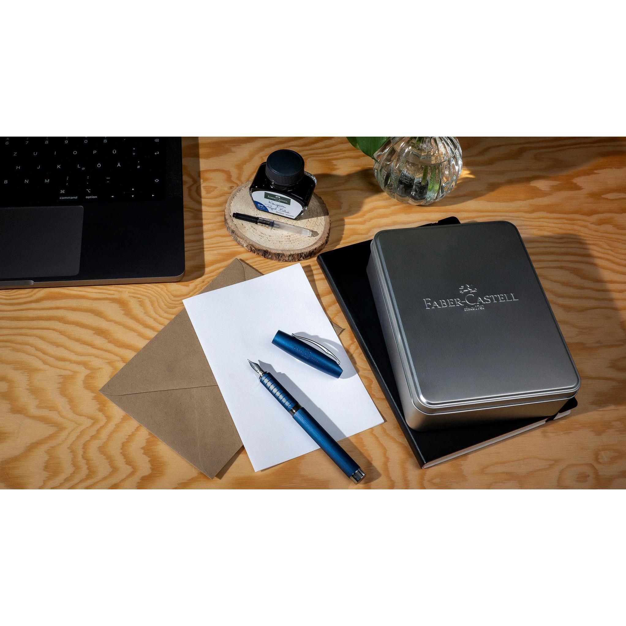Thumbnail - Faber-Castell, Schreibstifte, Geschenkset Essentio (Blau, 1 x)