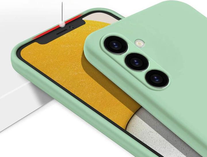 Immagine prodotto Cover-Discount Galaxy S23 FE - Cover in gomma siliconica verde-copia (Samsung Galaxy S23 FE)