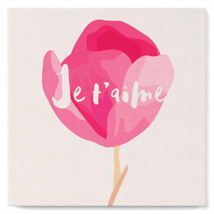 Immagine prodotto Figured'Art Mini Kit da Dipingere con i Numeri con Cornice - Je T'aime