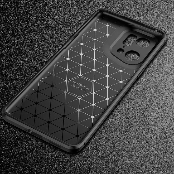 Actual product image MU Style Carbon Fiber TPU Softcase Series (Oppo Find X5 Pro)