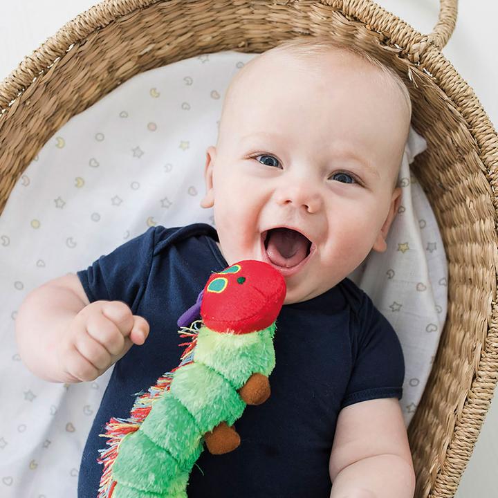 Actual product image Bambolino Toys Caterpillar Never Enough Plush Toy (26 cm)