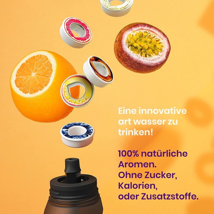 Actual product image Air up Drinking bottles set 650ml with 2 flavors