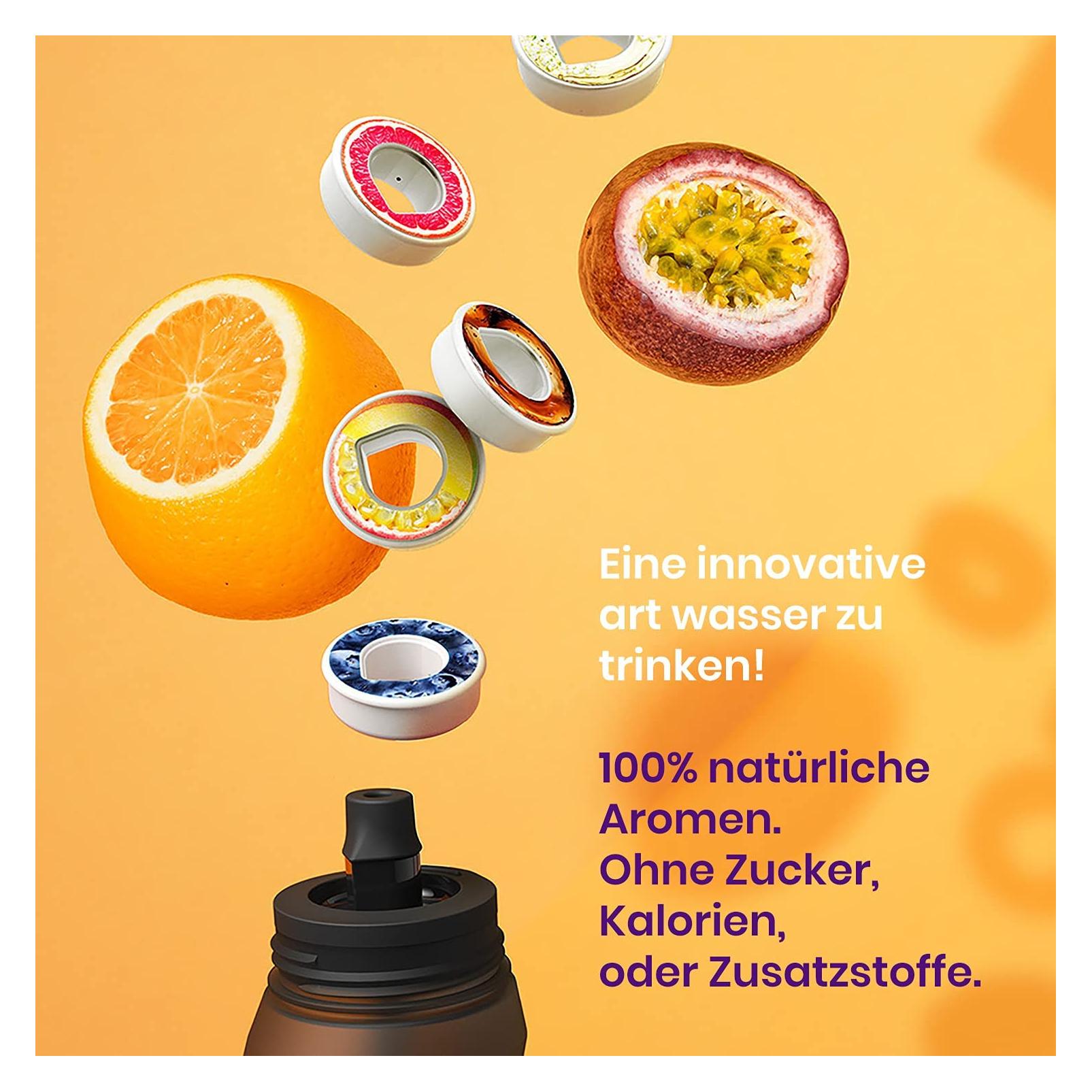 Air up Trinkflaschen Set 650ml mit 2 Geschmacksrichtungen
