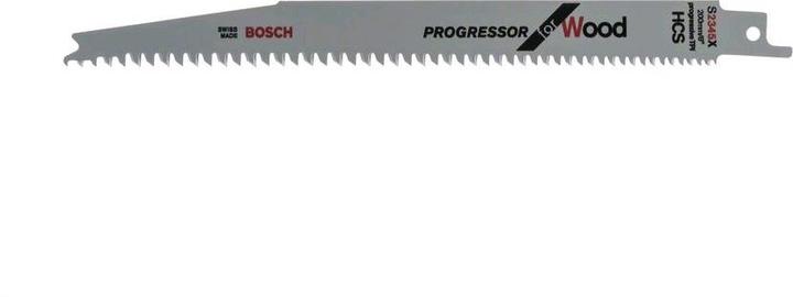 Actual product image Bosch Professional Zubehör Reciprocating saw blade S 2345 X, Progressor for Wood, 2-pack