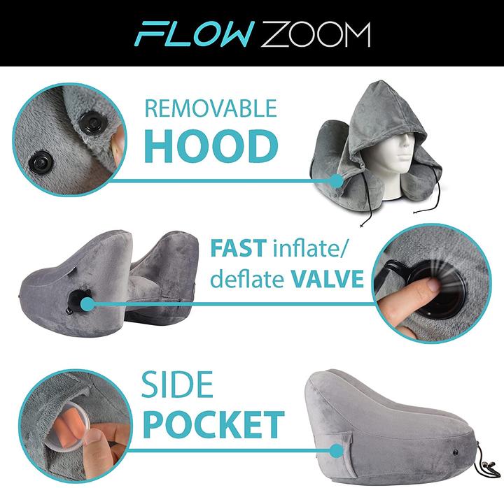 Image du produit Flowzoom AIR Pillow - Oreiller cervical gonflable
