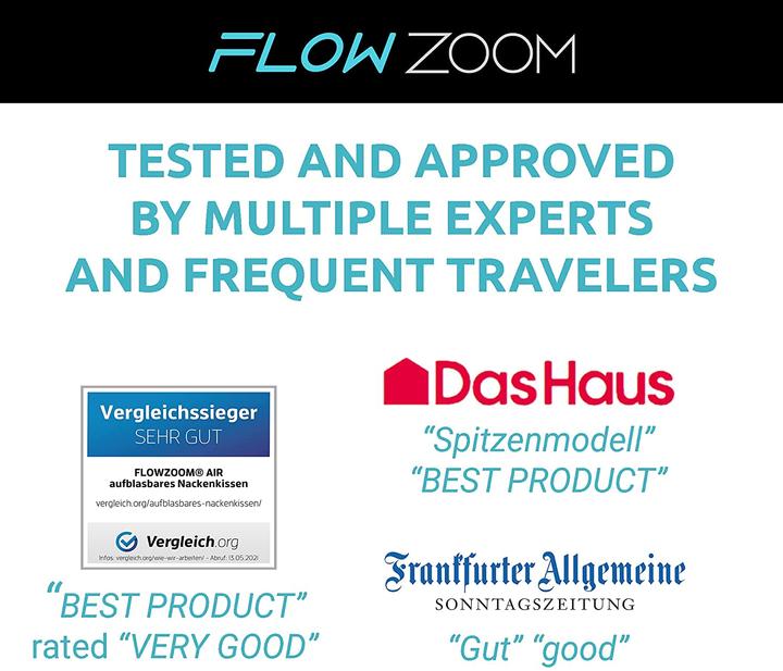 Image du produit Flowzoom AIR Pillow - Oreiller cervical gonflable