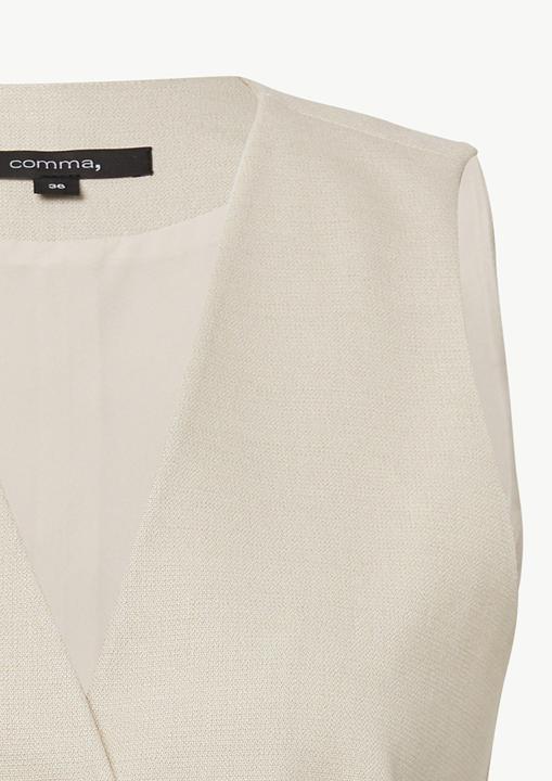 Produktbild Comma Indoor-Weste Kurze Weste aus Leinenmix (40)