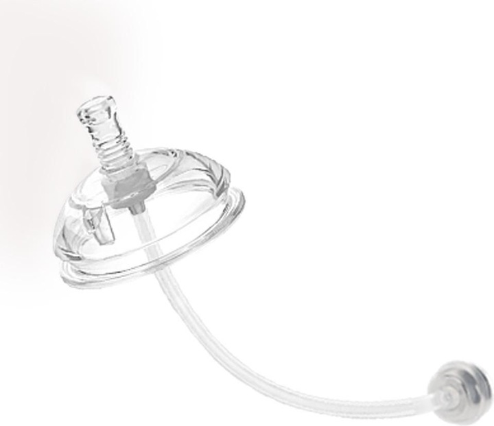 Actual product image Haakaa Generaion 3 Drinking Bottle Attachment with Automatic Straw Set - Grey