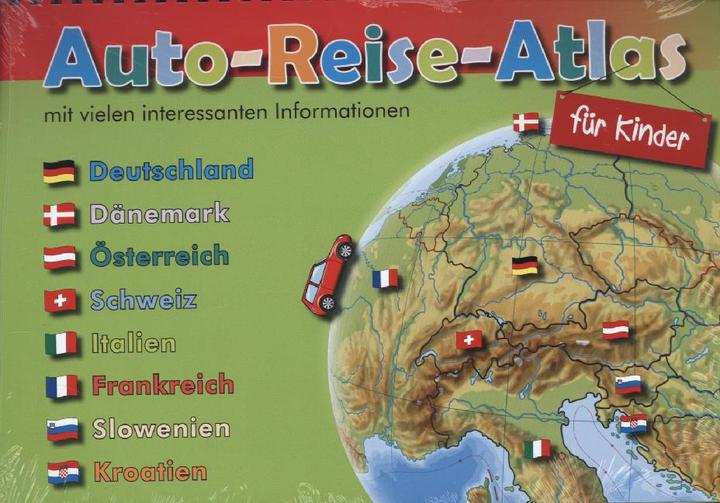 Produktbild Auto-Reise-Atlas für Kinder