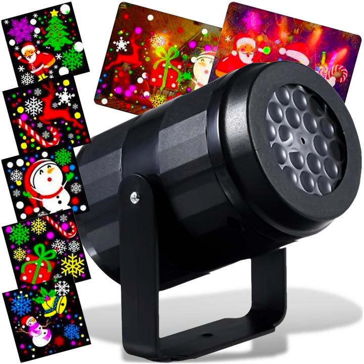 Actual product image Extralink Laser projector, LED Christmas projector for the home