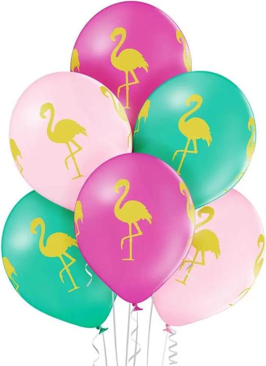 Produktbild Belbal Flamingo Ballon (6 x)