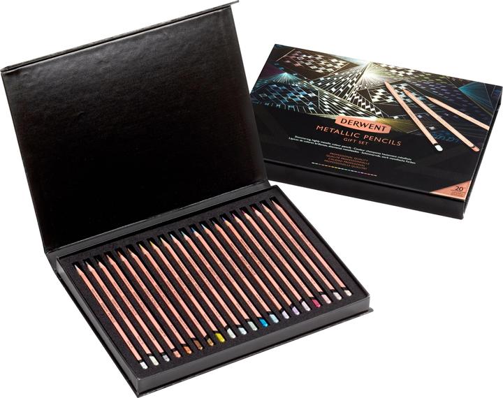 Actual product image Derwent Metallic 20th Anniversary Set (20) (601164)
