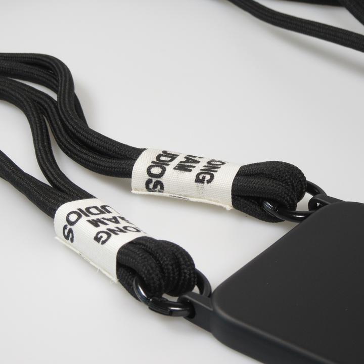 Actual product image PhoneLook Coque Silicone souple fashion Jeong Gam Studio Laugh Often avec cordon (Apple iPhone 13)