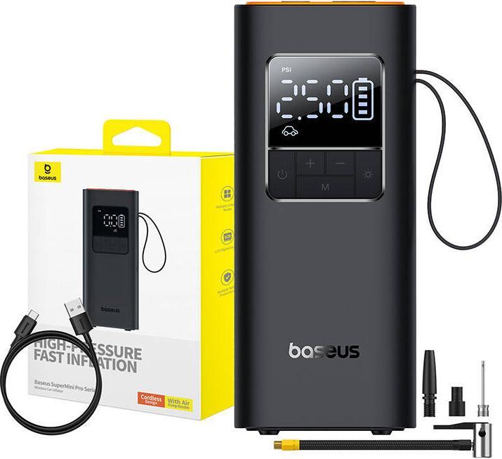 Produktbild Remax Baseus SuperMini Pro Wireless Car Inflator (black)