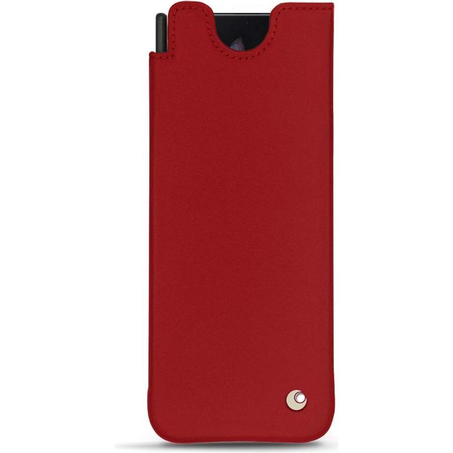 Noreve Lederschutzhülle (Samsung Galaxy Z Fold4), Smartphone Hülle, Rot