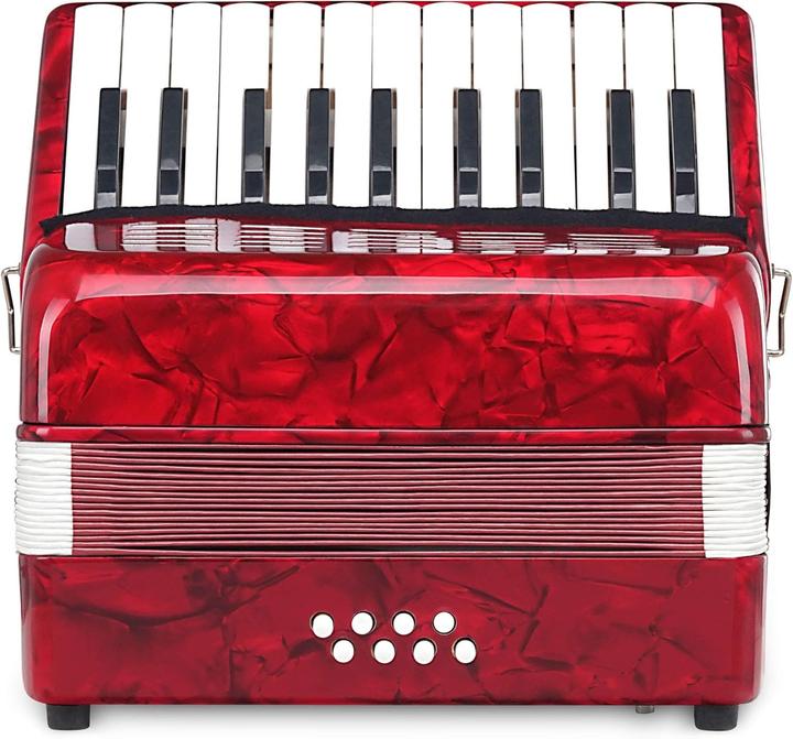 Produktbild Classic Cantabile Secondo Junior 8-Bass-Akkordeon für Kinder mit Trageriemen und Gigbag (Akkordeon)