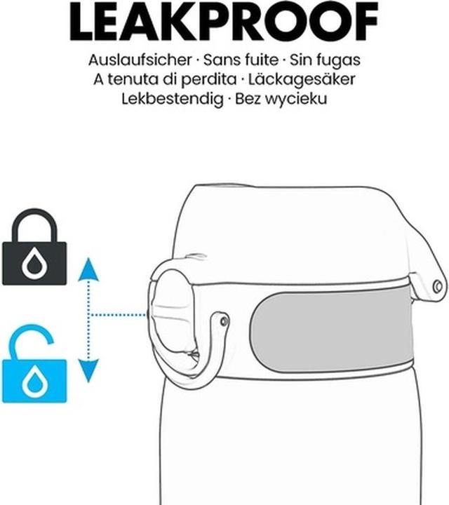 Productafbeelding ION8 Kinder drinkfles lekvrij 350 m lieveheersbeestje / roos (0.35 l)