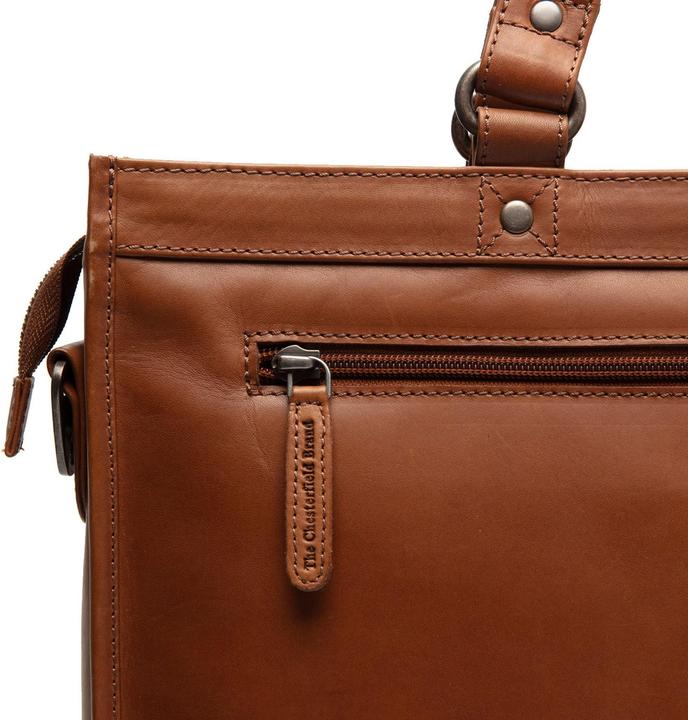 Immagine prodotto The Chesterfield Brand Borsa a tracolla in pelle da uomo 40 cm con scomparto per laptop