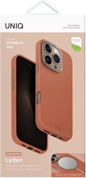 Immagine prodotto Uniq Lyden iPhone 16 Pro 6.3" custodia Magclick Charging terracotta (Apple iPhone 16 Pro)