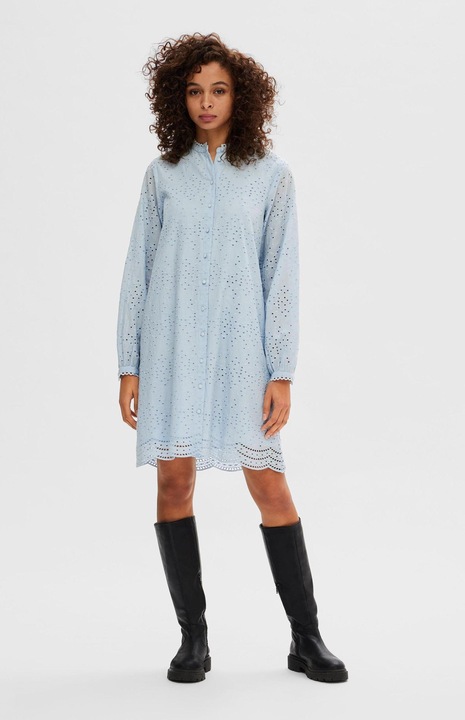 Produktbild Selected Femme Langärmeliges Blusenkleid (38)