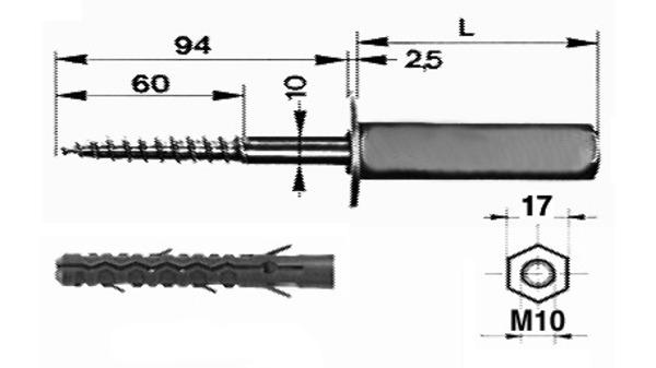 Actual product image Torbel Fittings carrier for external insulation