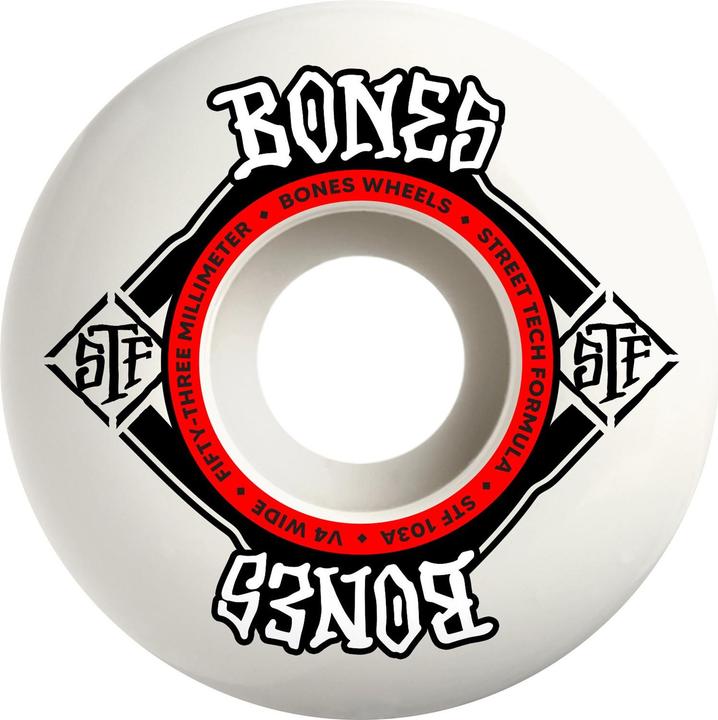 Produktbild Bones Wheels 103A STF V4 Wide (53 mm)