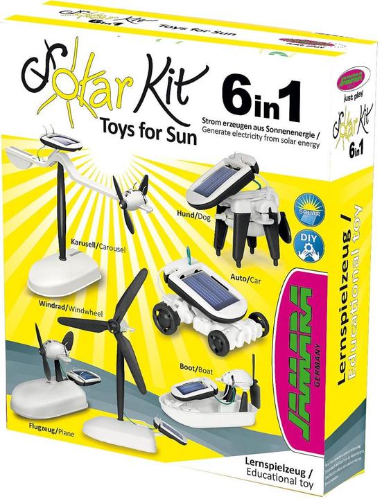 Actual product image Jamara Kids Solar Kit 6in1 schwarz/weiss